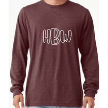 Load image into Gallery viewer, HBW Long Sleeve Adult Shirt (Unisex)
