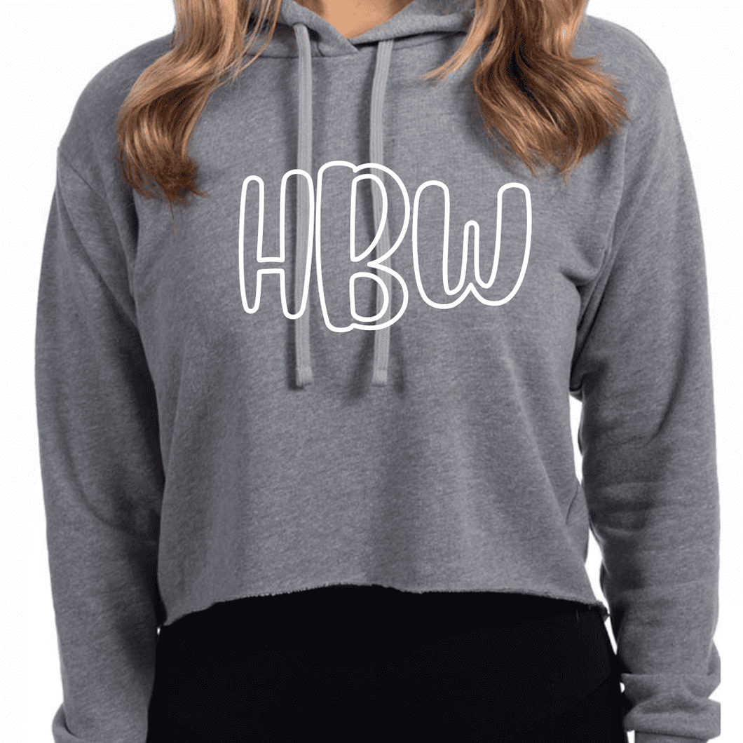 HBW Cropped Hoodies - (Adult)