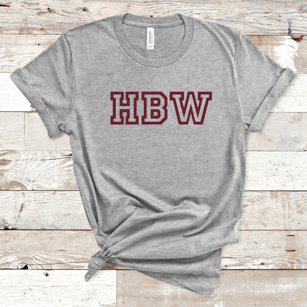 HBW Short Sleeve Shirt - (Adult)