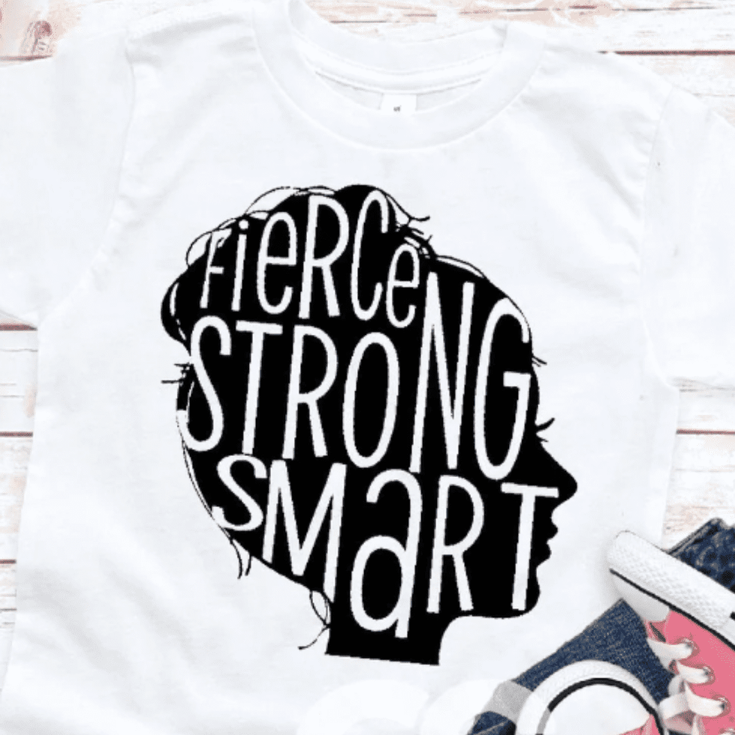 Fierce, Strong, Smart Tee - (Youth)