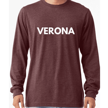 Load image into Gallery viewer, Verona Long Sleeve Adult Shirt (Unisex)
