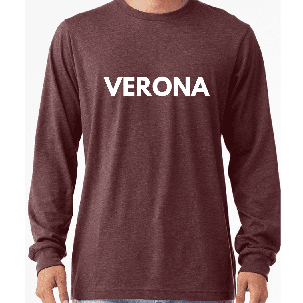 Verona Long Sleeve Adult Shirt (Unisex)