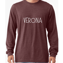 Load image into Gallery viewer, Verona Long Sleeve Adult Shirt (Unisex)
