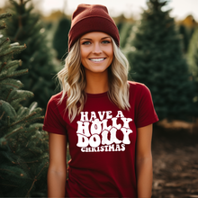 Load image into Gallery viewer, &quot;Holly Dolly Christmas&quot; Shirt - (Adult)
