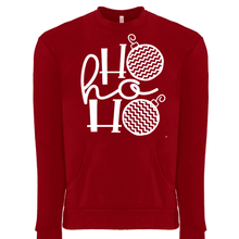 Load image into Gallery viewer, Ho Ho Ho Ornament Sweatshirt
