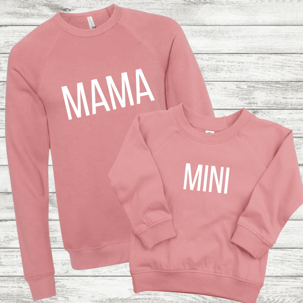 MAMA & MINI Set (Font: Caps)